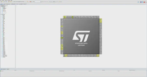 Setting up MCU Pins