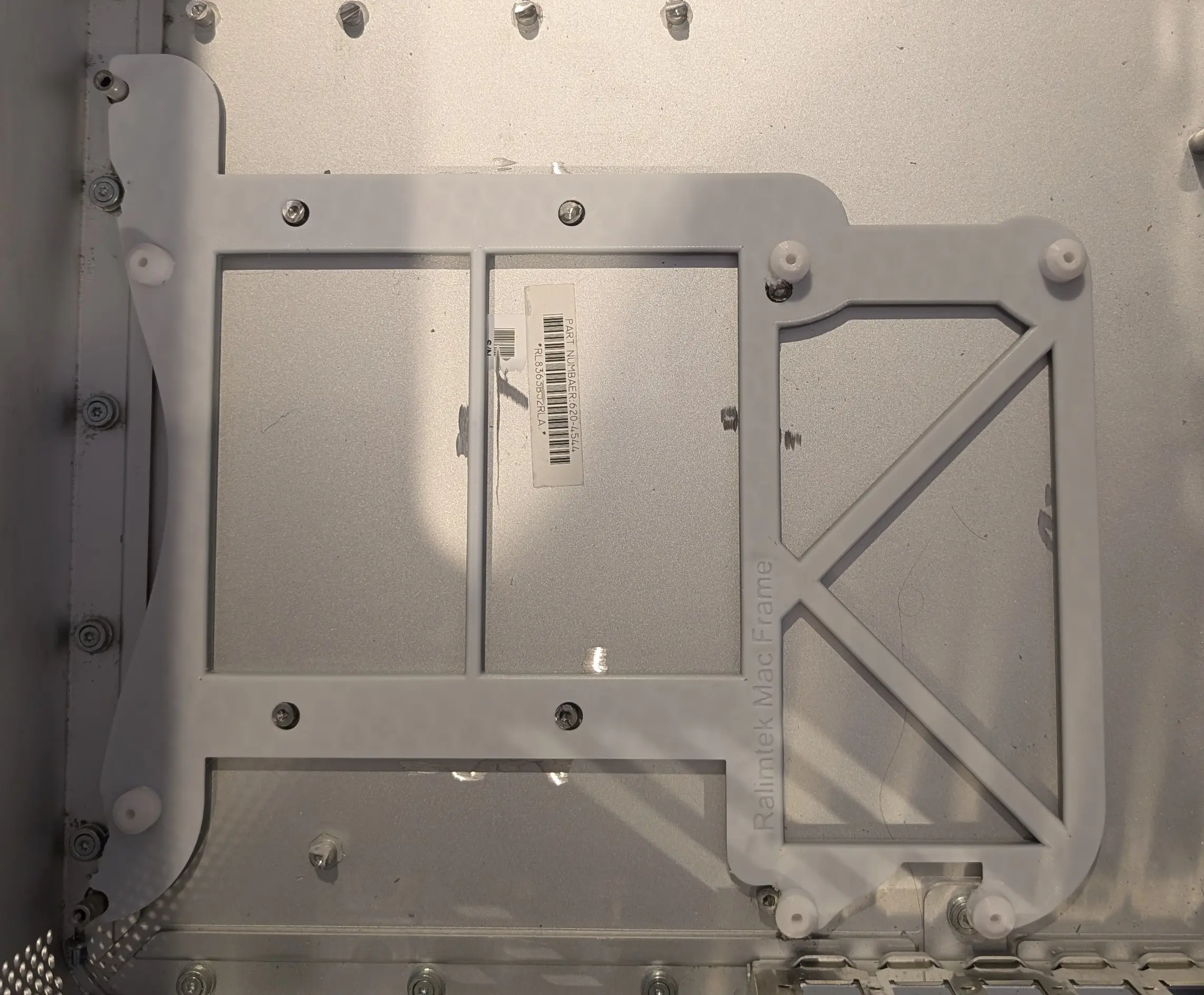 3D printed frame fit test.. on reprint 6