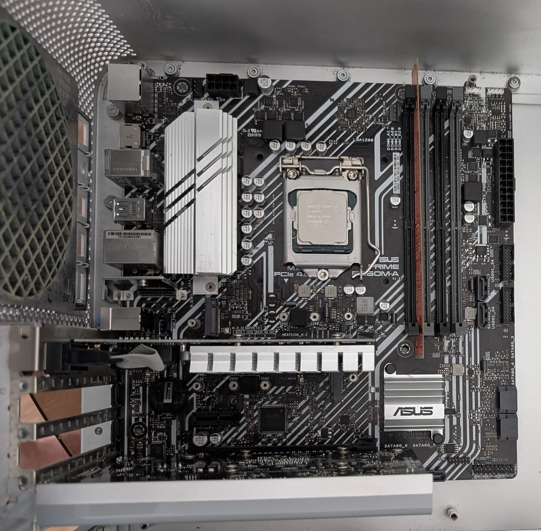 Motherboard fit planning